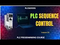 PLC SFC Tutorial Sequential Function Chart Automatic Warehousing Lesson 30