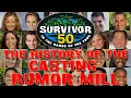 The History of the Survivor 50 Casting Rumor Mill ALL PARTS