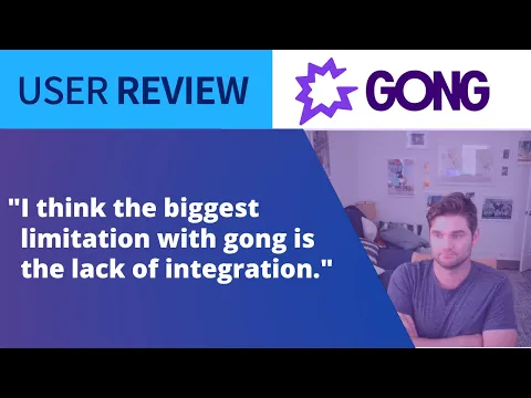 Thumbnail for Gong Review: Reviewing Calls  With Gong Proves To Be A Great Aid In Pin Pointing Customer Needs