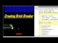 Greenfoot Tutorial - Programming a Brick Breaker Breakout Game