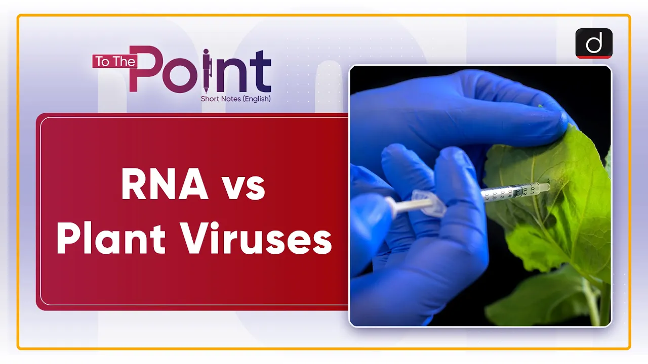 Saving Crops from Deadly Viruses | RNA Silencing | To The Point | Drishti IAS English