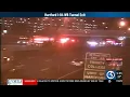 Overturned vehicle closes lanes on I-84 in Hartford