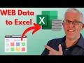 How to Import Web Data into Excel