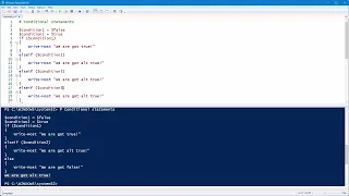 PowerShell - Conditional Logic If ElseIf Else Switch