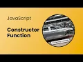 JavaScript constructor function explained in 3 minutes