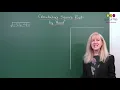 Calculating Square Root by Hand Early Grades