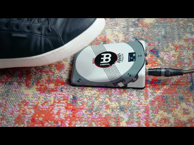 Stomp Box Pedal com sons de caixa Meinl Percussion The Ultimate