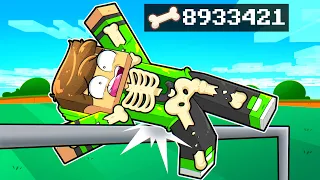 CADRES QUEBROU TODOS OS OSSOS no Minecraft! 🦴💥🥴