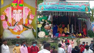 vinayaka chavithi celebrations ganesh festival celebrations telugu vlog psr palleturi channel