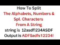 Python Split Numeric Alphabetic and Special Characters From a String