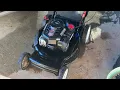 Craftsman 7 25 RWD 163cc push mower first look