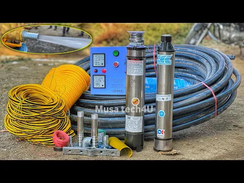 Download MP3 Water Well 1HP Borewell Motor Fitting | Submersible Pump Installation