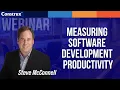 Measuring Software Development Productivity Steve McConnell
