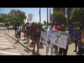 Rally held outside Joliet Police Headquarters after arrest of man released