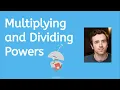 Download Lagu Multiplying and Dividing Powers - Math for Teens!