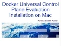 Docker Universal Control Plane Evaluation Installation on Mac
