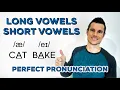 Learn Long and Short Vowels - Basic English Pronunciation Lesson