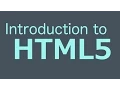 Introduction To HTML5 - HTML Programming Tutorial