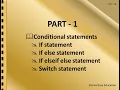 TN 12th computer application chapter - 6 PHP Conditional statements