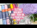 I TESTED WALMARTS VINYL IRON ON TRANSFER TAPE AND SHOCKED BY THE RESULTS BEST TIPS