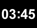 3 Minute and 45 Second Timer