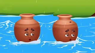 फूटा घड़ा  Hindi Kahaniya Moral Stories Hindi  Dadimaa Ki Kahaniya  हिन्दी Panchtantra Stories
