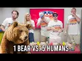 Barstool Sports vs A Bear in a Hot Dog Eating Contest