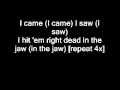 Get Back by ludacris on screen