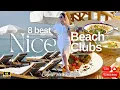 8 Best Beach Clubs in Nice, France | Cost comparison of Sunbeds \u0026 Parasols| South of France