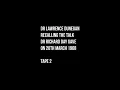 Dr Richard Day New Order of Barbarians Tape 2