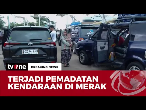 Pemudik di Pelabuhan Merak Belum Bisa Naik Kapal Sejak Malam Hari