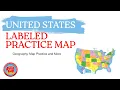 Make Geography Fun Interactive Labeled United States Maps for Classrooms Homeschool