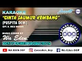 Download Lagu KARAOKE CINTA SAUMUR KEMBANG (ORIGINAL) - PUSPITA DEWI │ MUSIC COVER BY WA EDEN