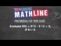 Evaluating Functions Functional Notations TNLearn Mathline