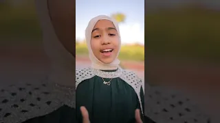 امنيه والاء انشوده نبينا غالى الجديده كامله  يا بدر منور فى السماء  دندنها
