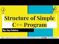 C Structure of simple C Program in Gujarati Lecture 4 By Jay Fuletra