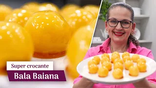 BALA BAIANA FÁCIL E DELICIOSA! CROCANTE POR FORA E CREMOSA POR DENTRO! - Isamara Amâncio