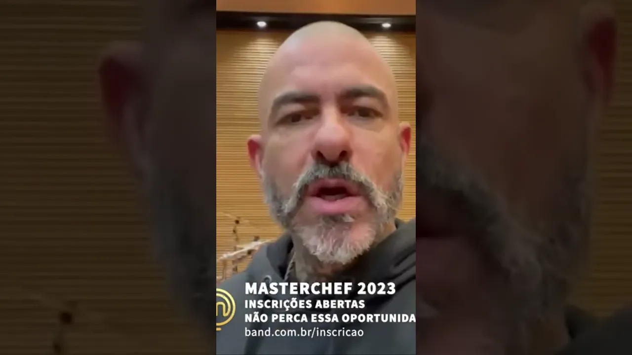 Inscries para o MasterChef Brasil 2023 ABERTAS! Corre pro site da Band garantir seu sonho #shorts