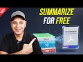 Free AI PDF Summarizer - Generate Summaries in Seconds