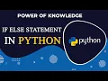 How To Use If Else Statement In Python Hindi