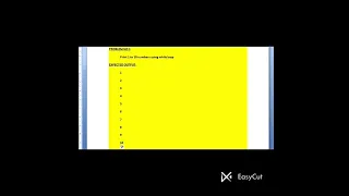 PYTHON TUTORIAL - TOPIC 1-LOOPS WHILE LOOP