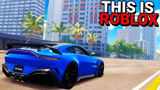 New Realistic Driving Game in Roblox 2025!! (Car Zone)
