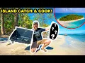 Saltwater Fishing CATCH CLEAN COOK on an ABANDONED ISLAND