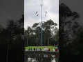 Totonac people performing rito de los voladores in Mexico City September 1 2021 Part 1
