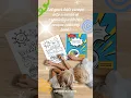 Let kids escape into a world of creativity and zen with this unique coloring book