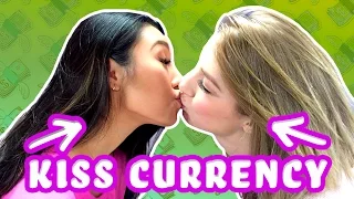 آنها به جای پرداخت پول  همدیگر را بوسیدند  دندنها