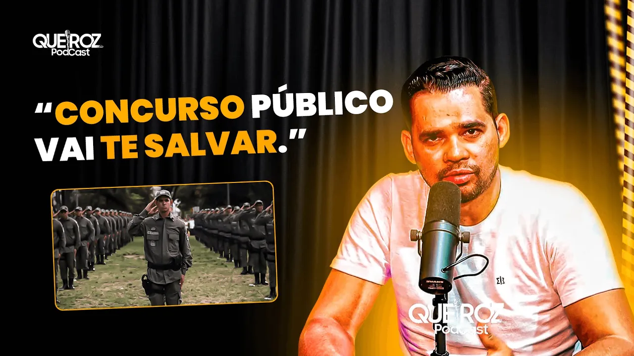 MELHOR FORMA DE VENCER NA VIDA, PODCAST POLICIAL QUEIROZ PODCAST POR ANDREMISSIO QUEIROZ
