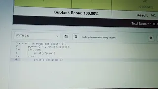 Group Assignment Codechef python code Codechef starters 31