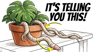 If Your Monstera Has Aerial Roots It s Trying To Tell You This