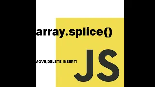 JavaScript Splice Method Insert Remove and Replace Elements from arrays